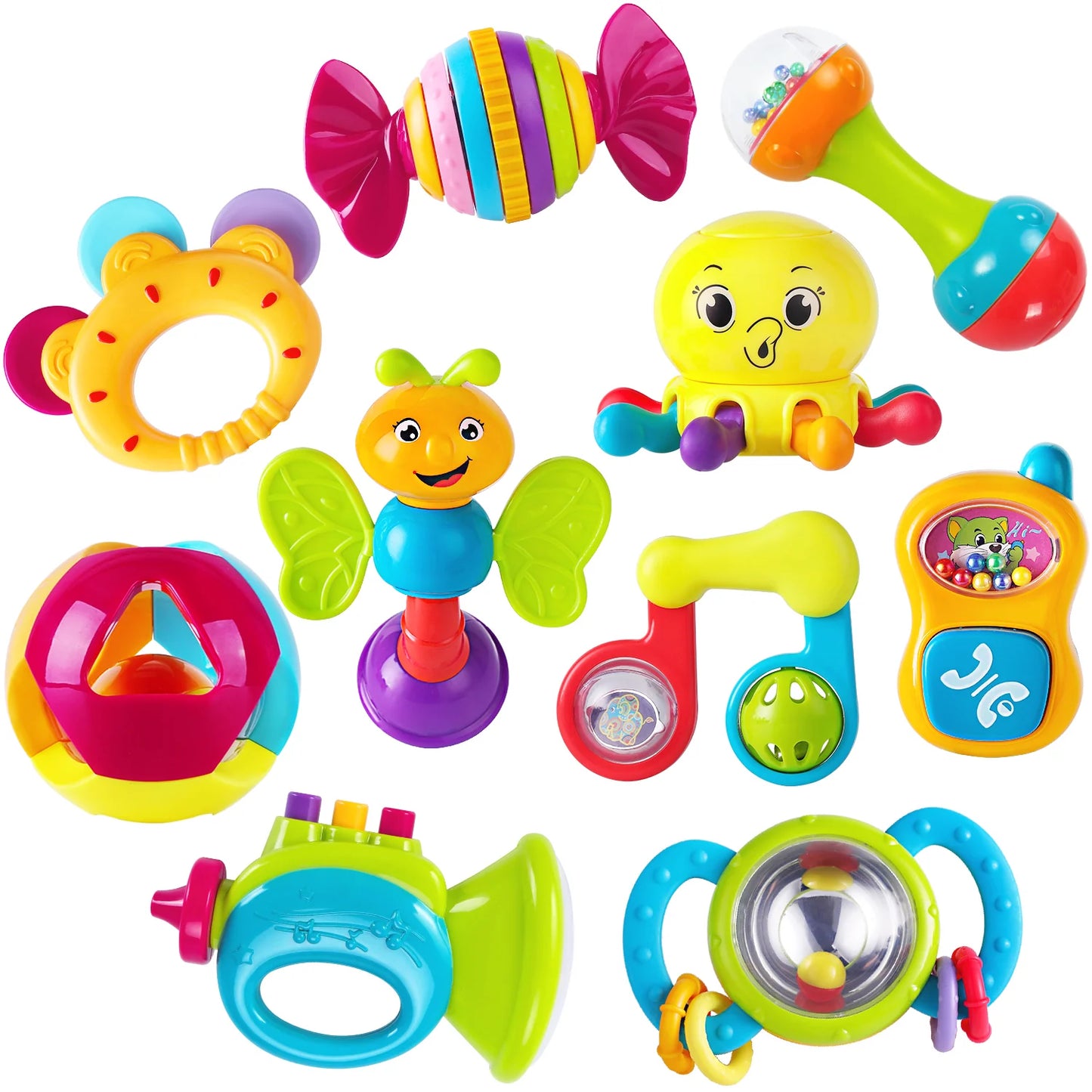 Baby Rattles (Pack of 6)