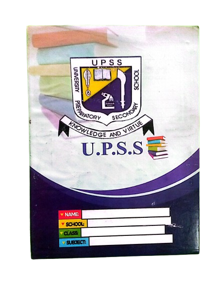 UPSS Hard back Notebook
